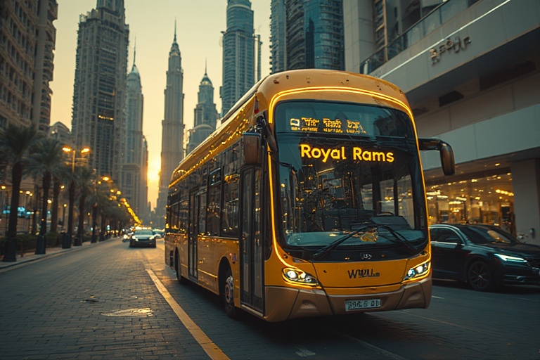 Royal Rams Tourism Dubai City Tour bus